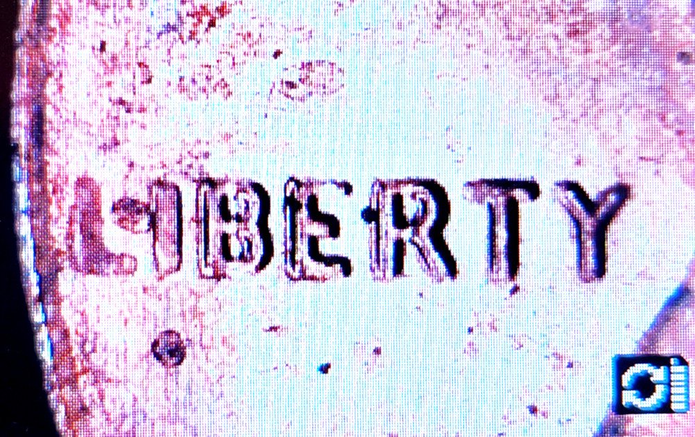 2024 P Lincoln Shield Cent Struck Thru Grease Error - Weak L - Liberty BU