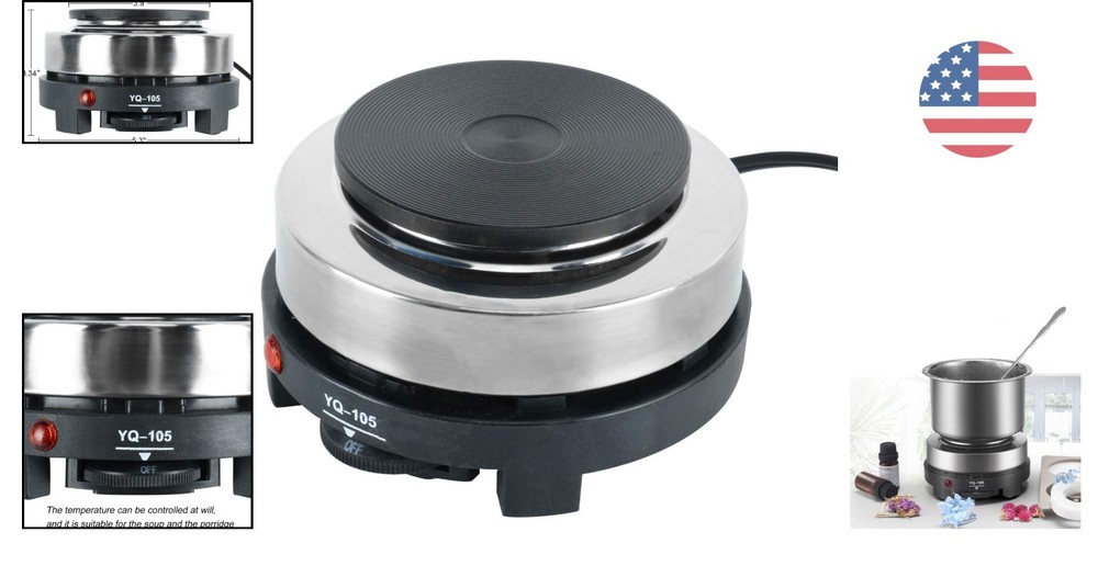 5.5" Multifuntional Mini Hot Plate - Safe and Efficient Cooking Solution