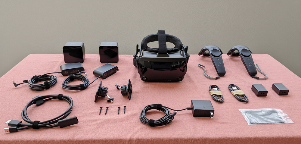 Valve Index VR Headset Full Kit: Base Stations, Controllers