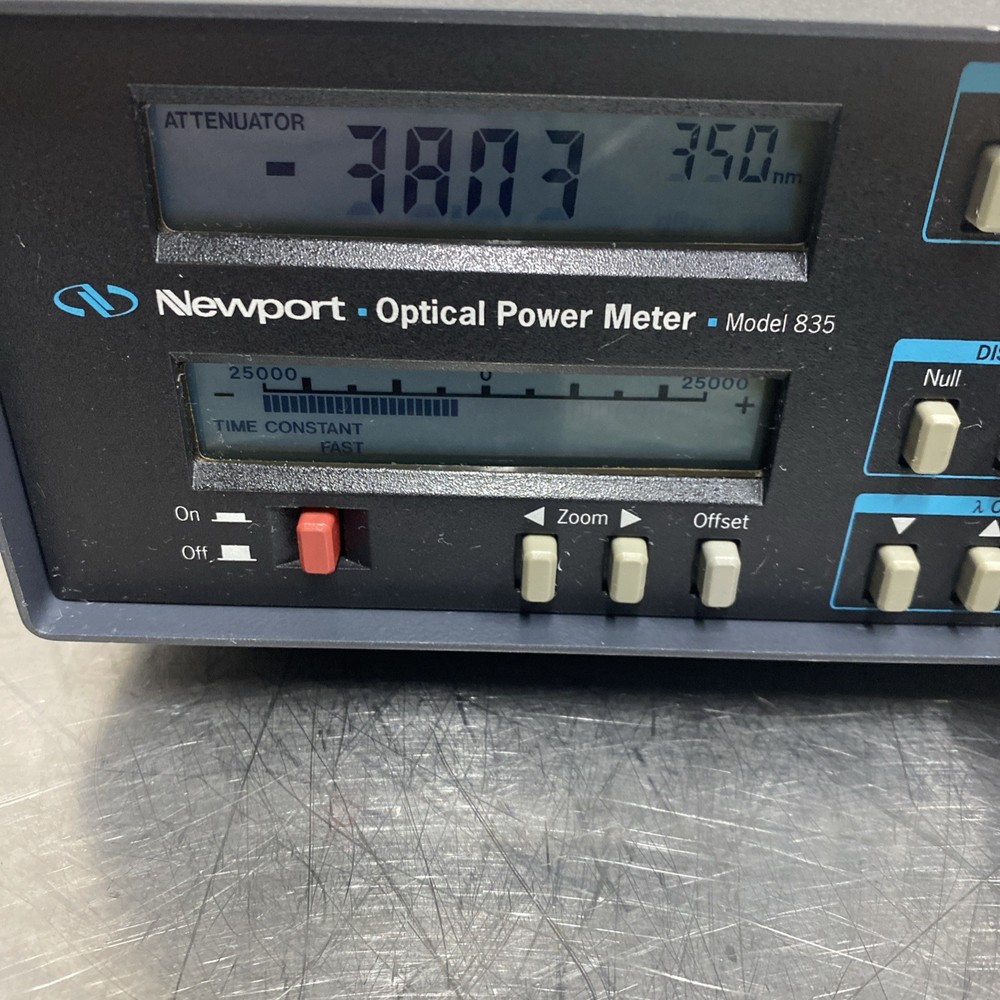 Newport Optical Power Meter Model 835
