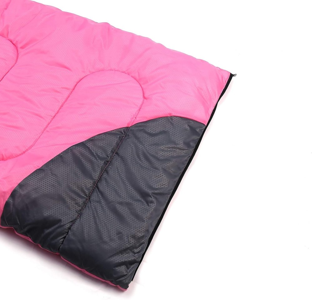Waterproof Microfiber Sleeping Bag - Versatile for Camping, Hiking & Indoor Use