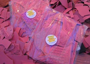 One Pound Unmounted Rubber Stamp Grab Bag