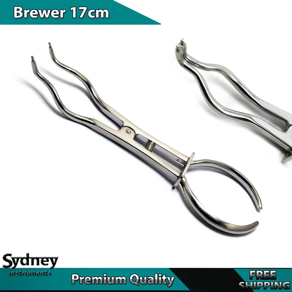 Endodontic Restorative Forceps Brewer Rubber Dam Instruments