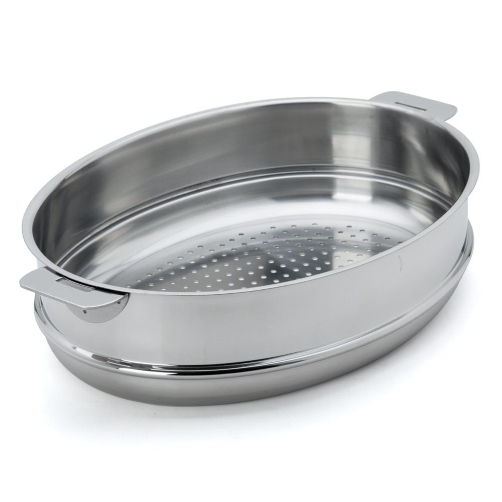 Cristel Mutine Oval Steamer 30cm Rem Handle