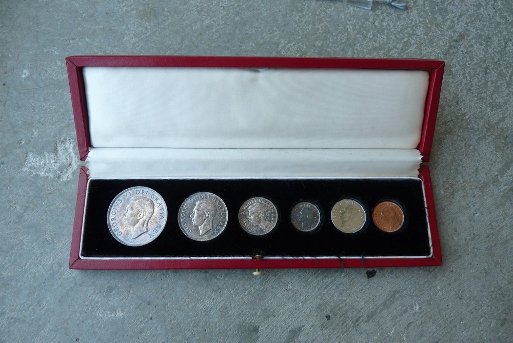 1952 Canada silver coin set