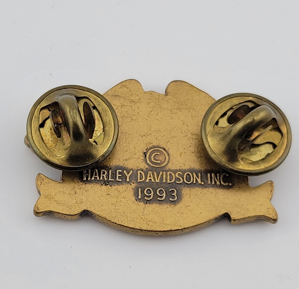 Harley Davidson Pin Harley Owners Group 1993 Motorcycles Perched Eagle Metal