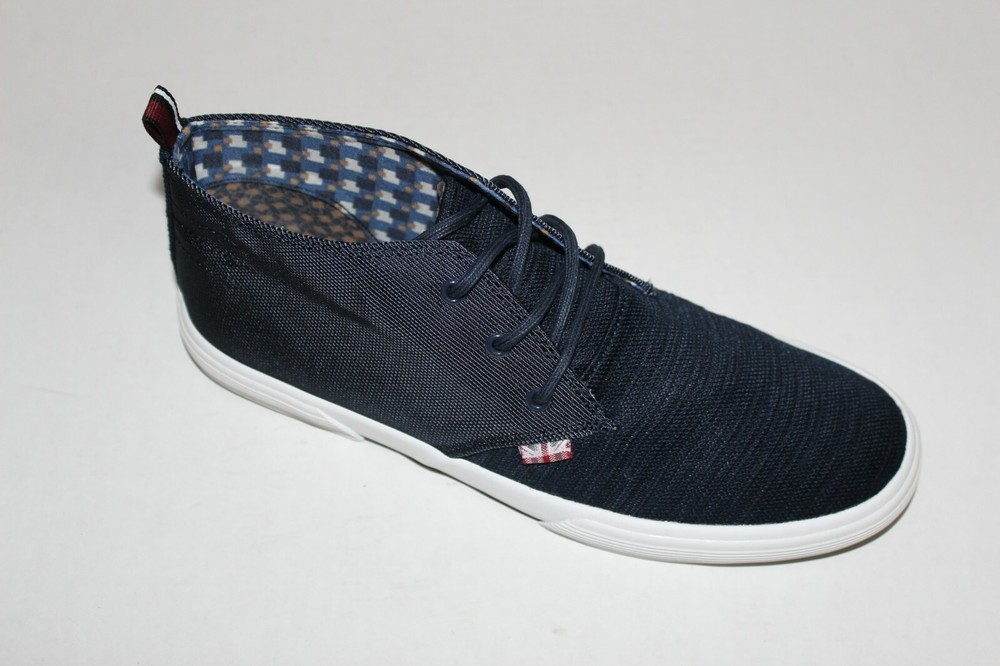 BEN SHERMAN BRISTOL NAVY CHUKKA SNEAKER
