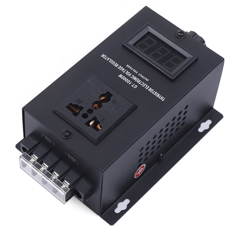 AC 110V 10000W Variable Voltage Regulator Dimmer Motor Speed Controller SCR New