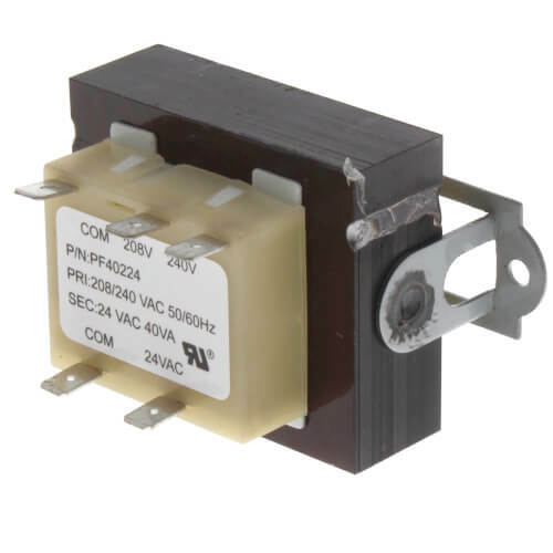Packard PF40224 Class II Transformer, Foot Mount 208/240V Input & 24V Output