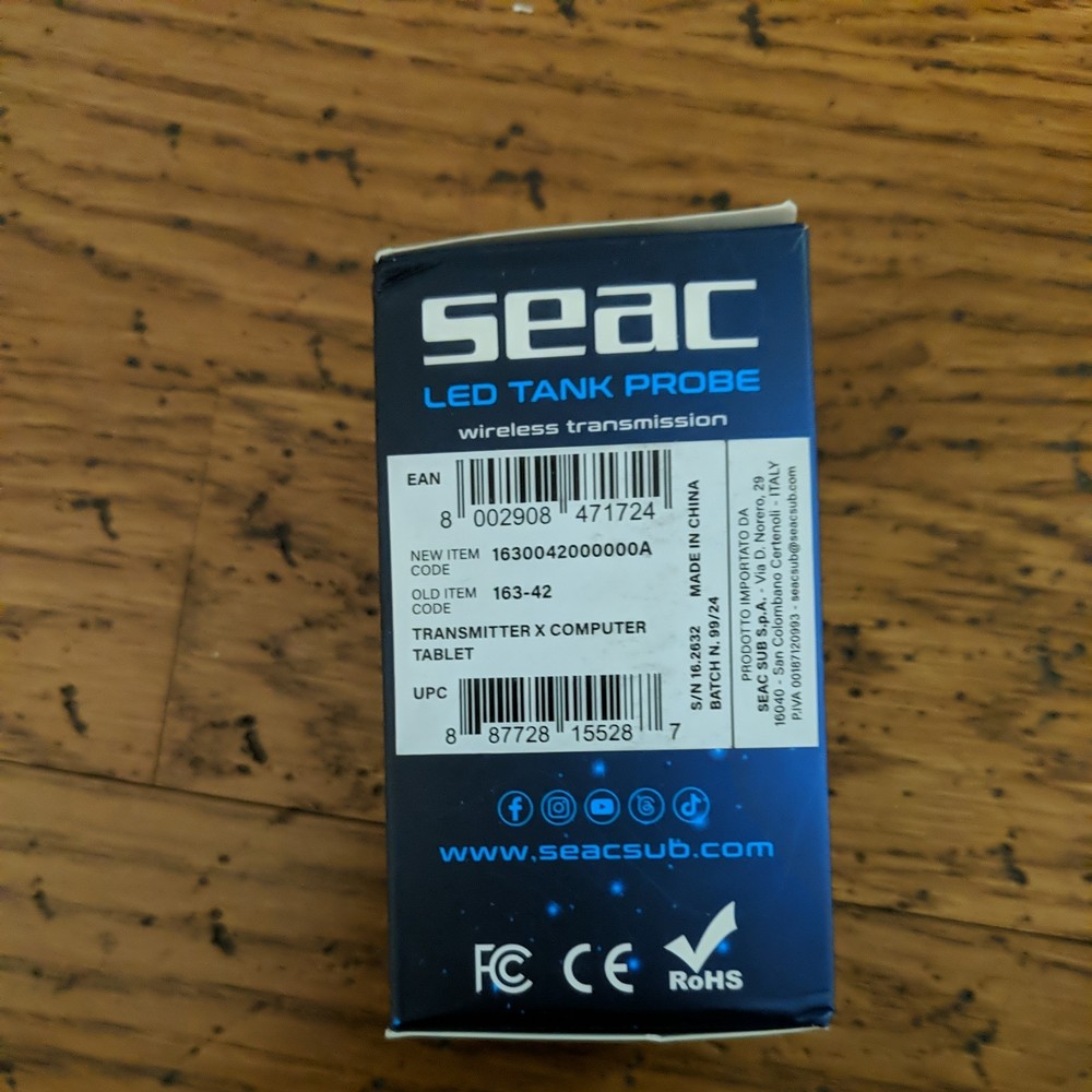 SEAC LED Tank Probe Transmitter – Wireless Pressure Transmitter for SEAC Tablet