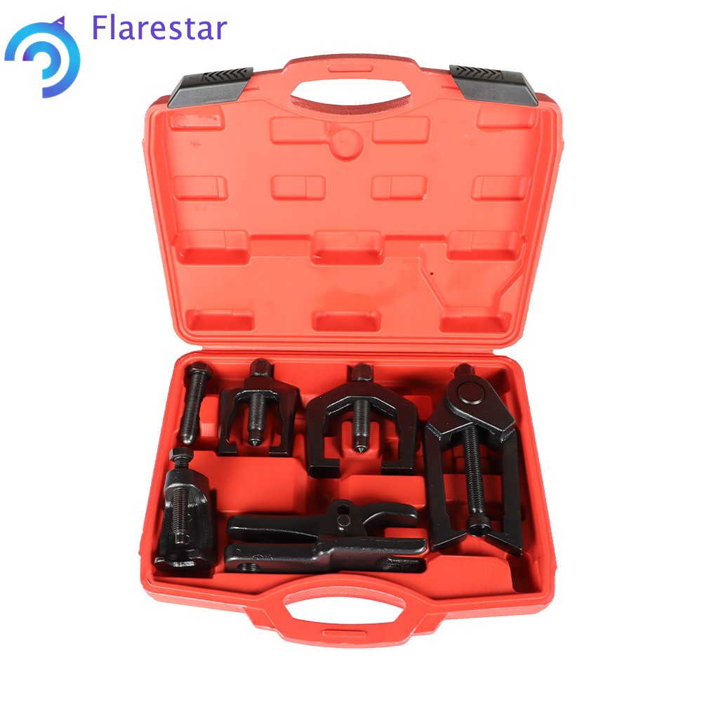 Front End Service Tool Kit Red Pitman Arm Puller Ball Joint Separator Tie Rod