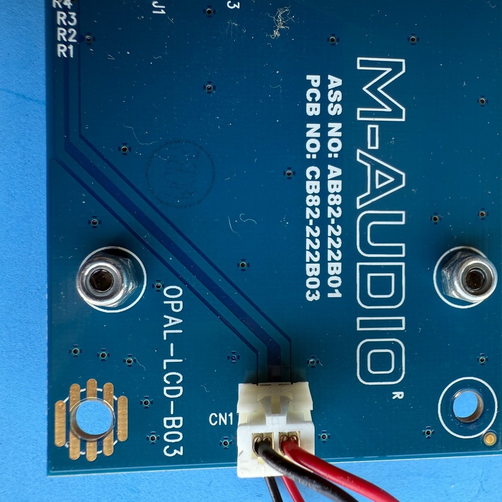 M-AUDIO AXIOM PRO 49 MIDI Controller OEM Part: Digital Display Screen PCB Board