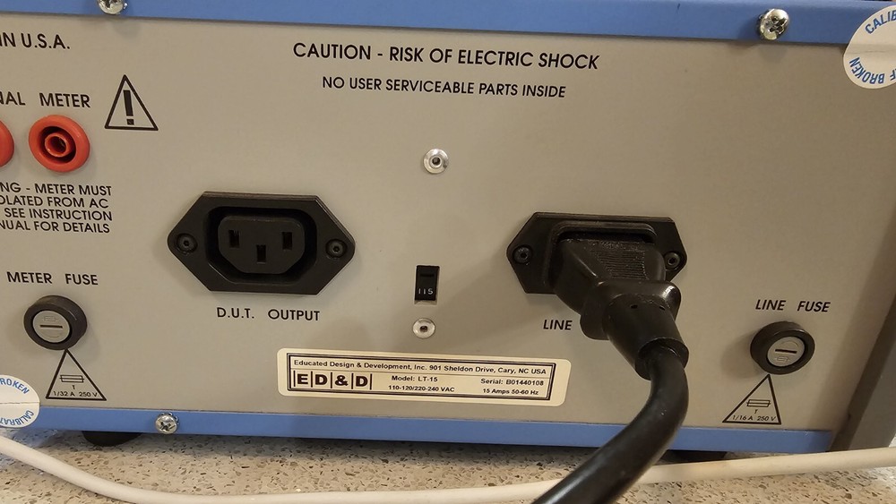 Digital Leakage Current Tester, ED&D/Educated Design & Development LT-15