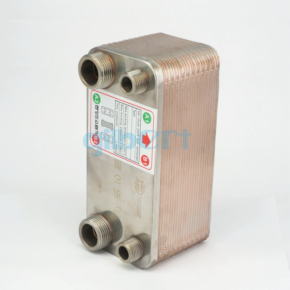 Multiple 24-120 Plates SUS 304 Heat Exchanger Beer Wort Chiller Cooler Homerbrew