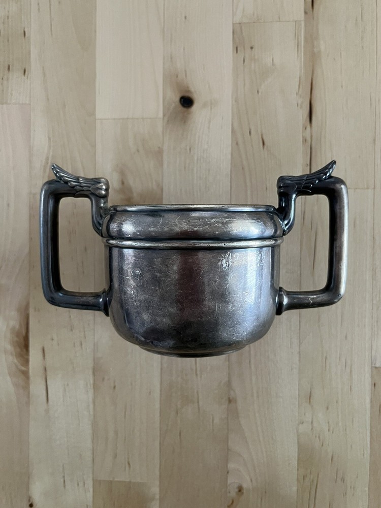 Gorham Co. Silver Soldered Sugar Bowl