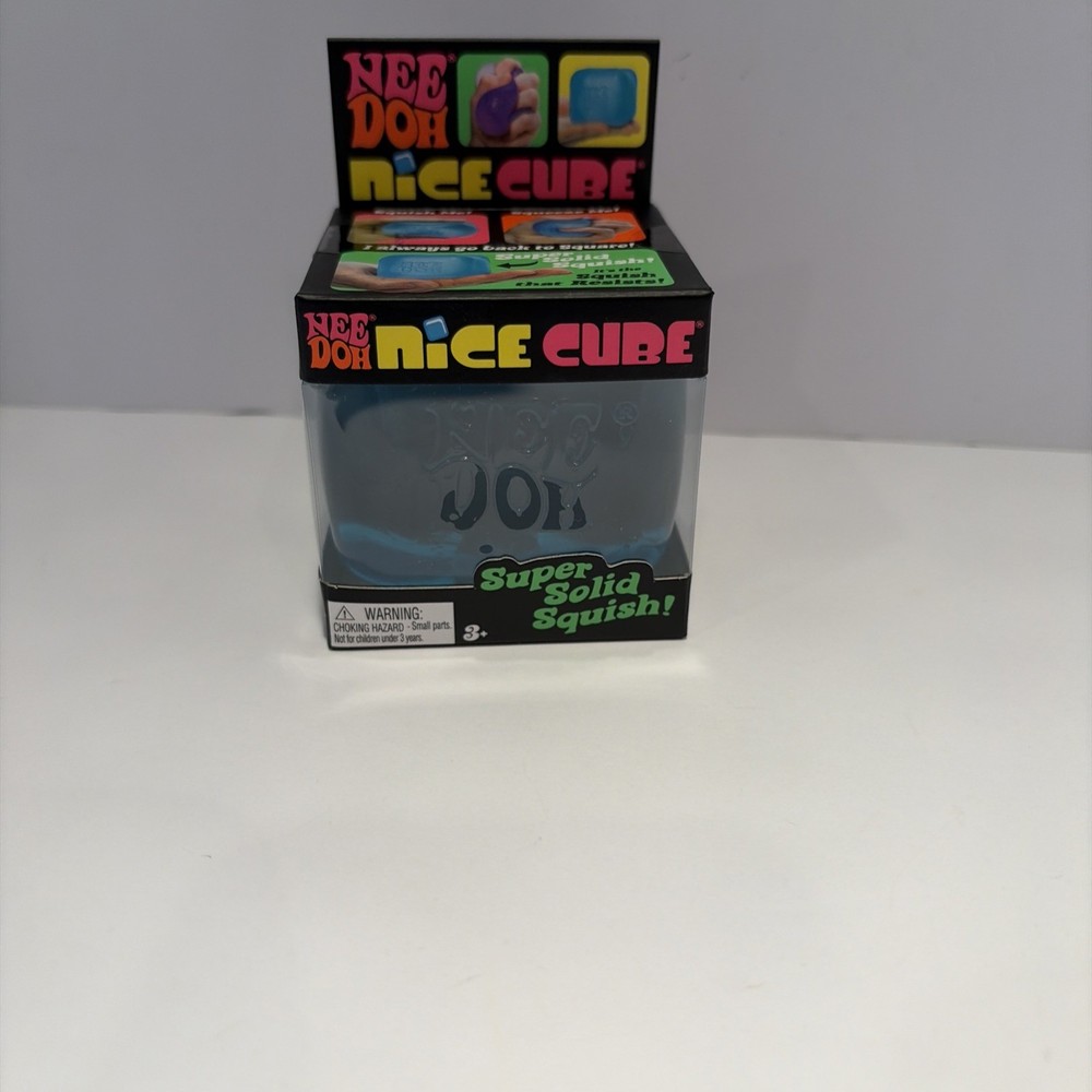 Nee Doh Nice Cube - Super Solid Squish!  New Factory Sealed Schilling