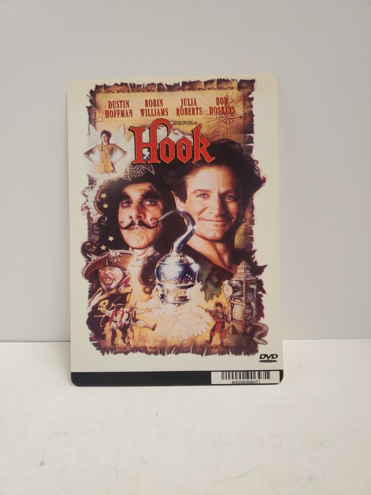 Hook BLOCKBUSTER DVD BACKER CARD ONLY 5.5"X8"