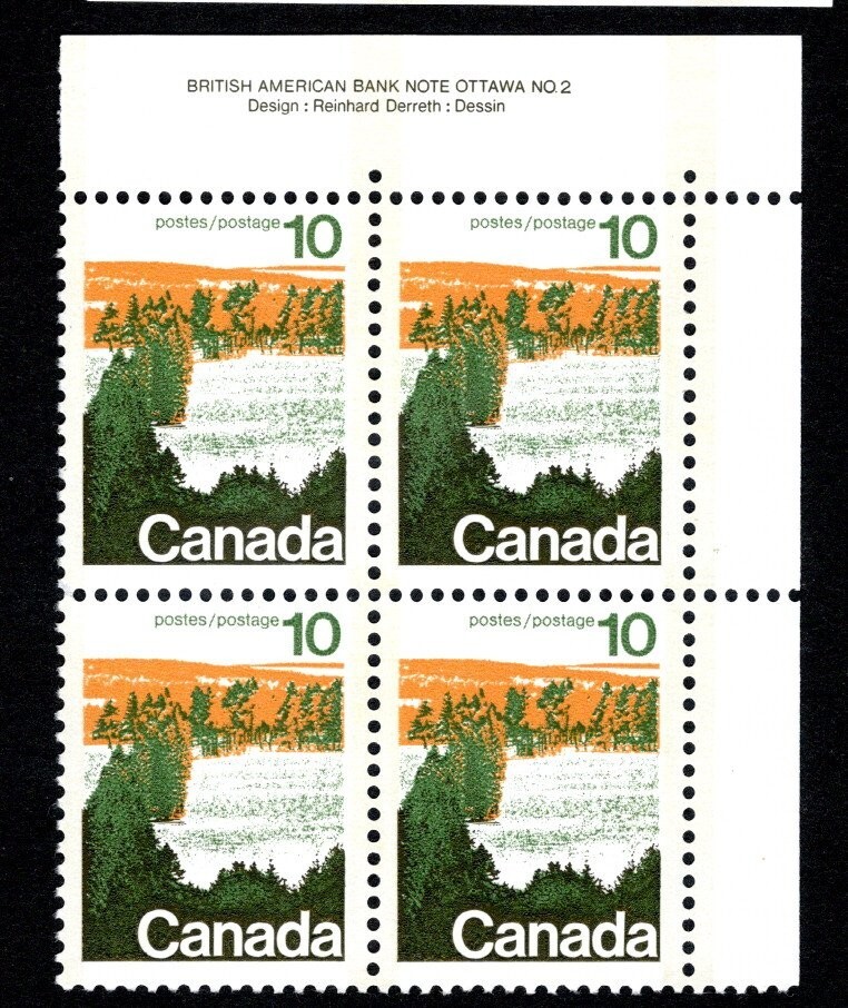 CANADA #594 PLATE 2