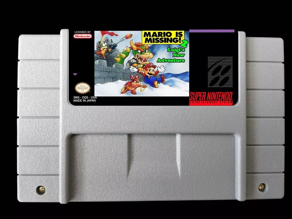 M is Missing Missing 2: Luigi's New Adventure SNES-Cartridge US/Version
