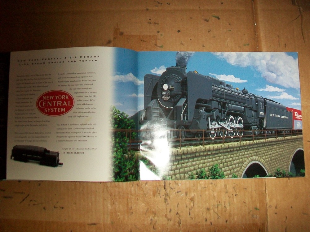 Vintage 1998 Lionel Heritage Train Catalog