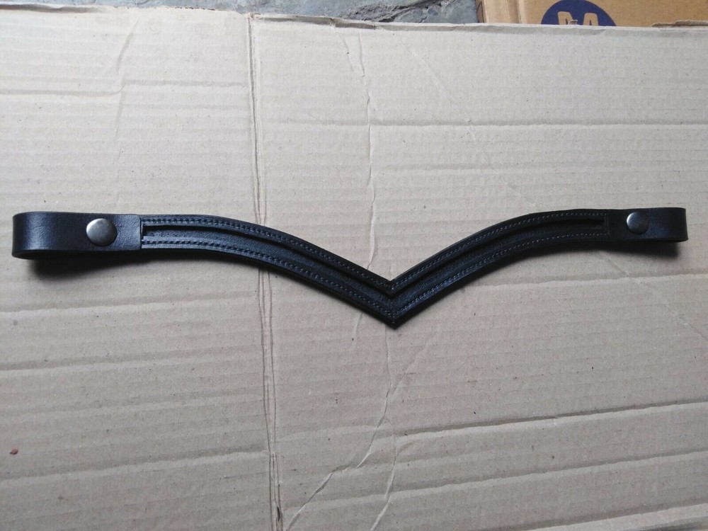 Empty channel browband - quick click brow band with snaps High Quality