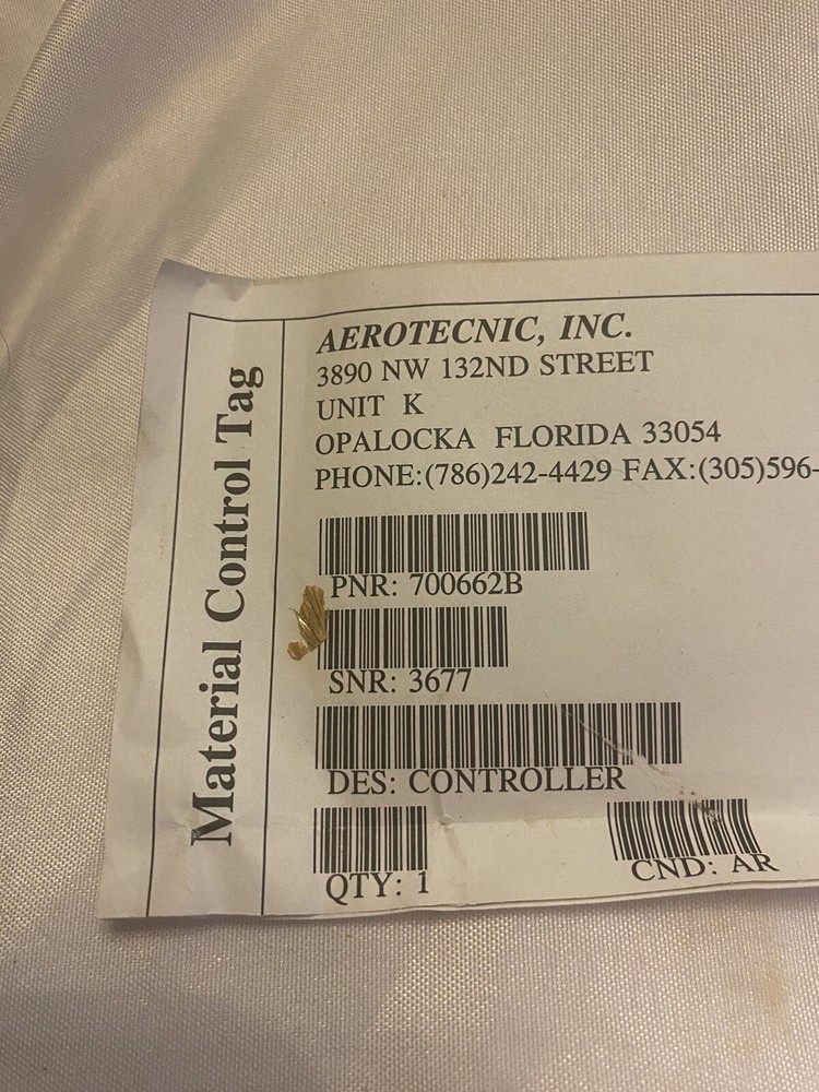 LOAD CONTROLLER GENERATOR DRIVE 700662B SUNDSTRAND 10-61433-1