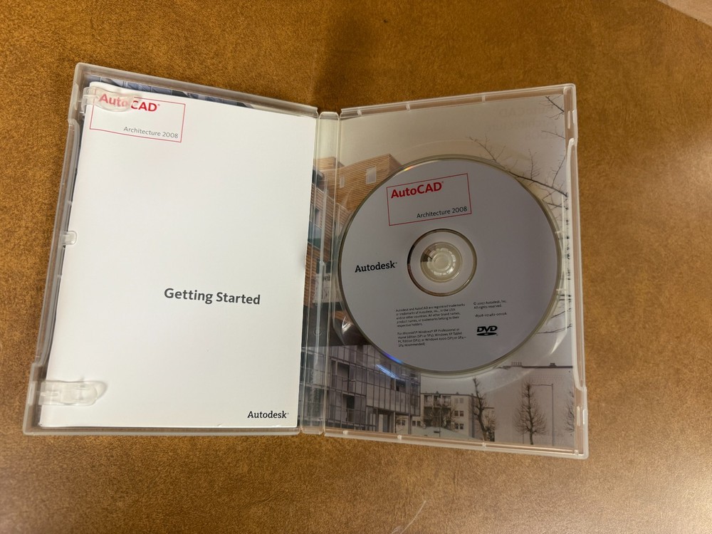 Autodesk AutoCAD Architecture 2008 Disc (DVD only)