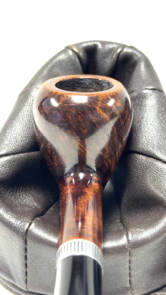 VAN DYKE Smooth Medium Acorn / Pear with Tapered Ebonite Stem