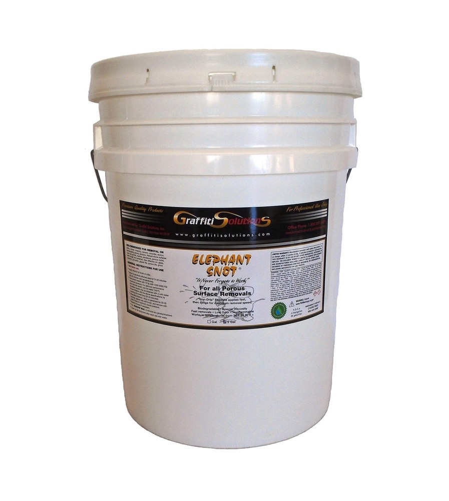 Graffiti Solutions Elephant Snot Graffiti Remover (5 gallons) | Biodegradable...