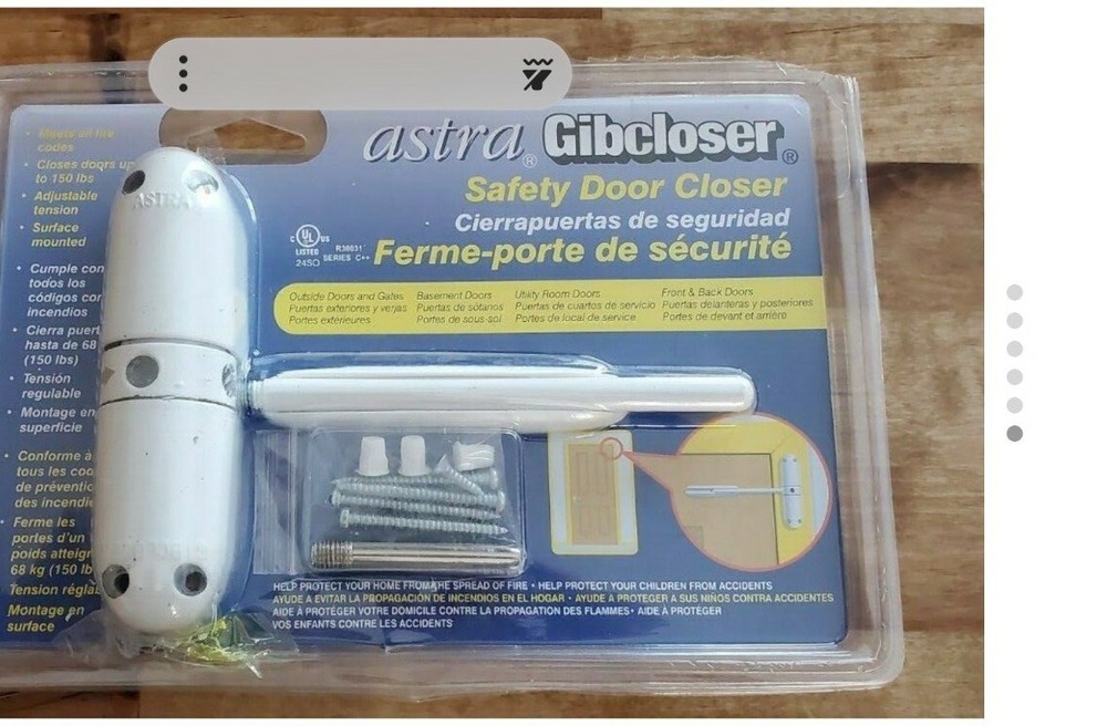 door hardware Gibs Closer