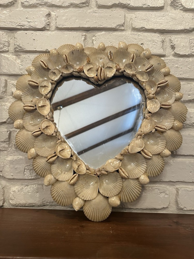 Handmade Shell Mirror ~ Vintage from Mexico