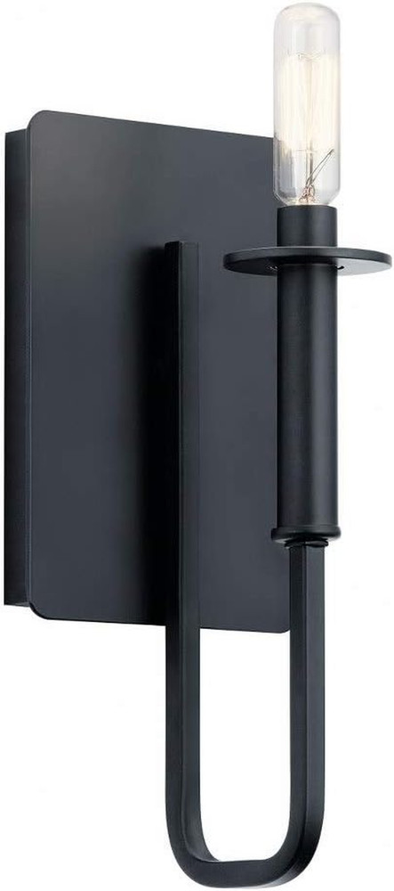 Wall Sconce 1Lt,Black