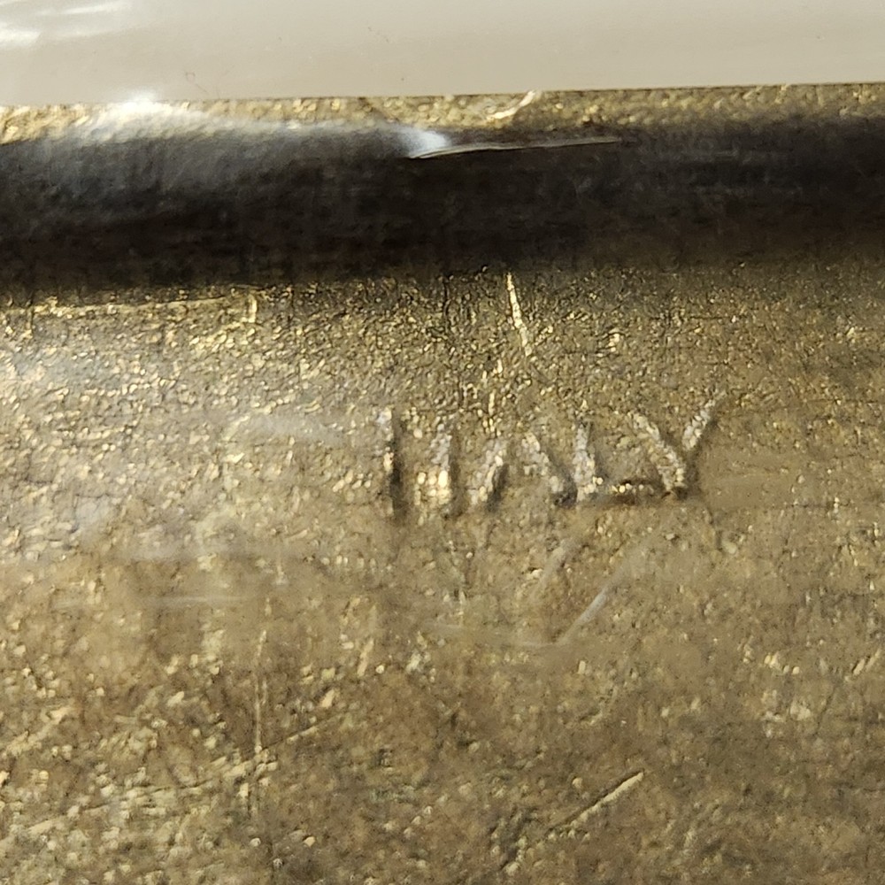 1 VINTAGE BRASS SINGLE SWITCH PLATE COVER