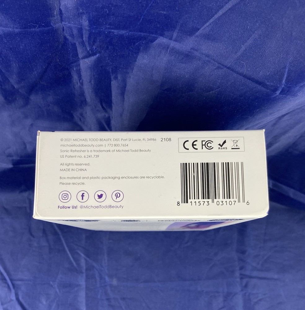 Michael Todd Beauty Sonic Refresher Microderm Pore Extraction Glam L.E. New