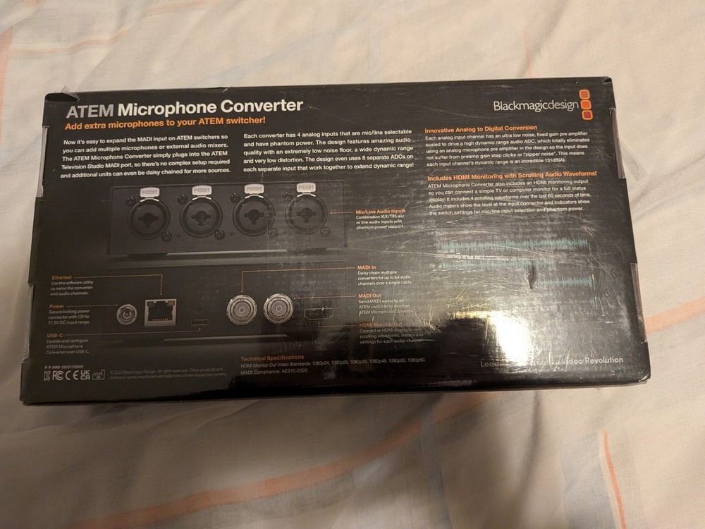 Blackmagic Design ATEM Microphone Converter