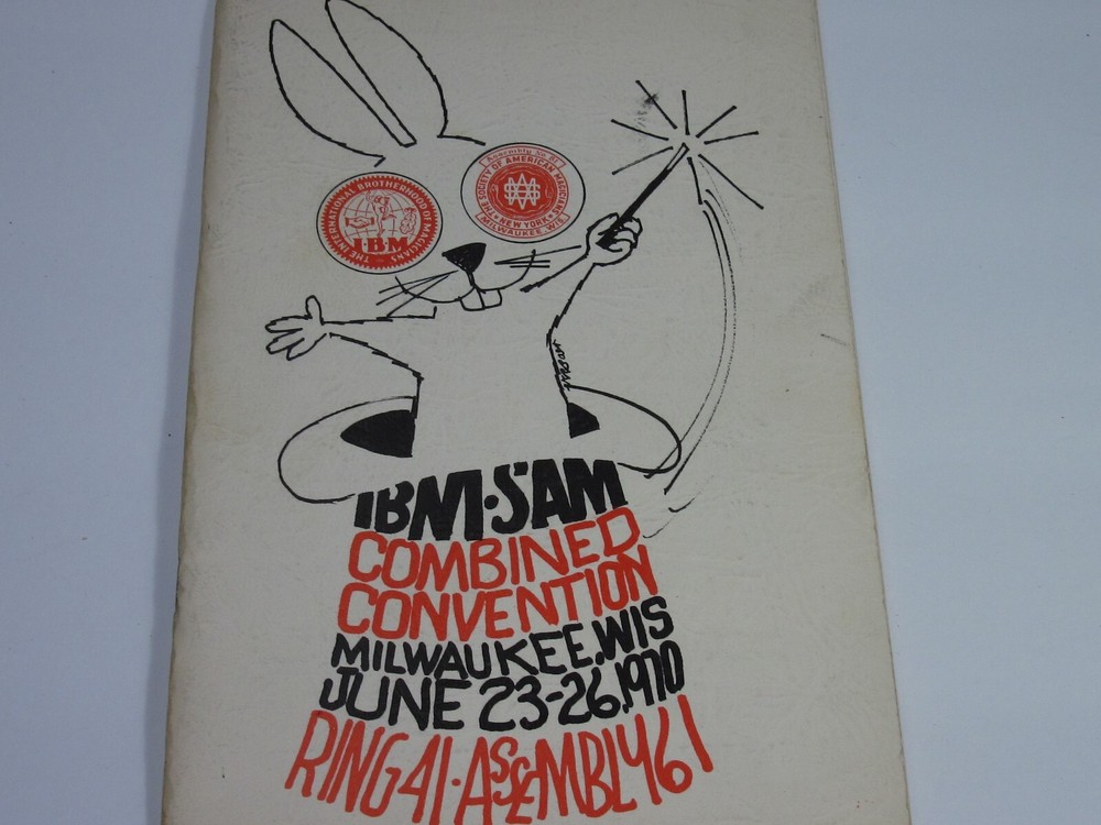 IBM-Sam Magic Convention Milwauke Program 1969-70