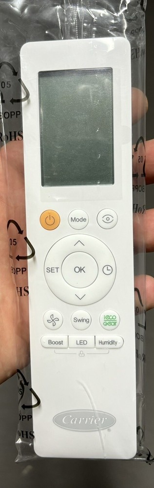 Carrier OEM Remote Control w/ Holder