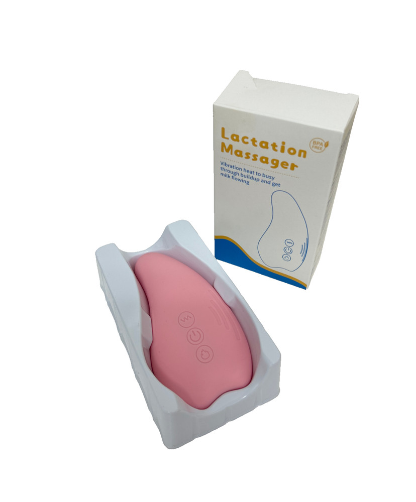 Breast Massager for Breast Feeding Pink