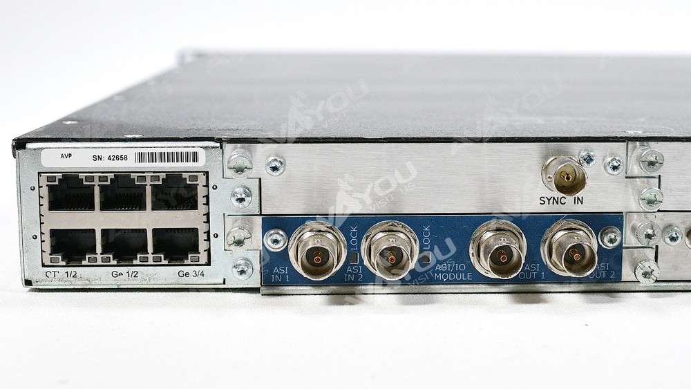 Ericsson AVP-4000 Encoder Modulator HD MPEG4 L- BAND ASI EI9001 AVP