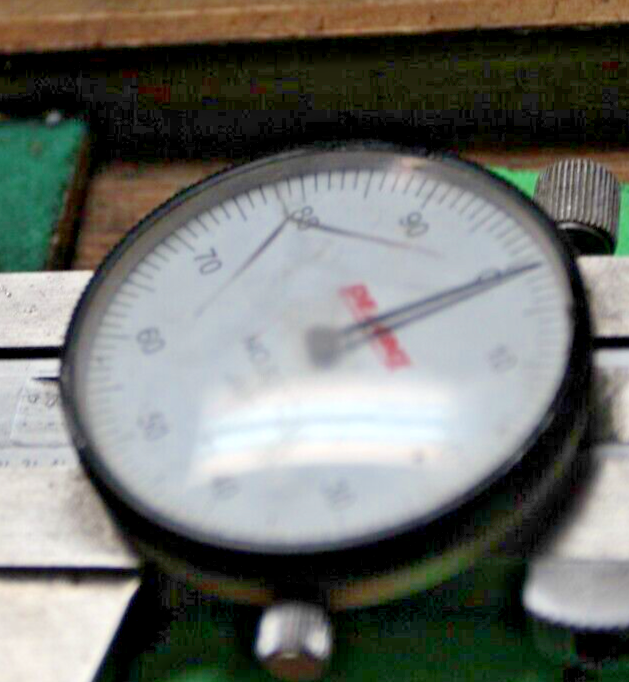 Peacock Dial Caliper in Case