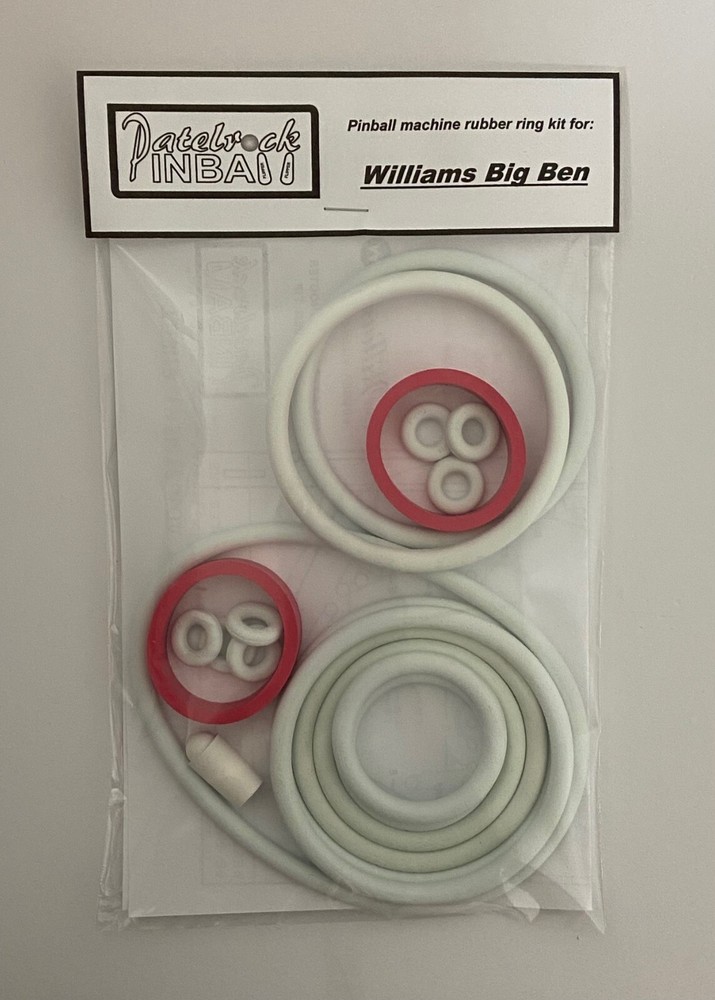 1975 Williams Big Ben Pinball Machine Rubber Ring Kit