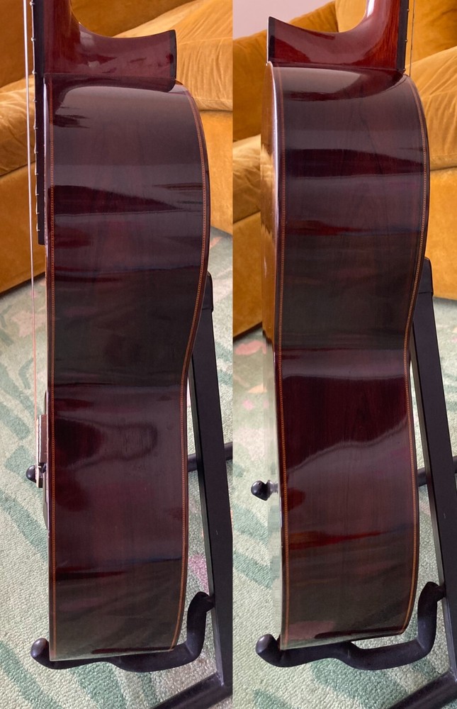 Sakazo Nakade 2000SS classical guitar 1971 – solid, braz rw, carved, signed