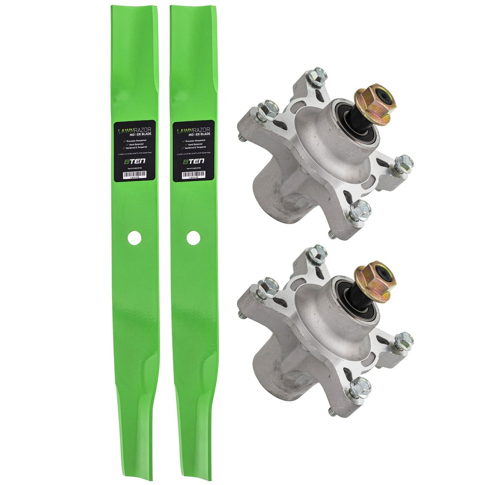 Deck Spindle & Mower Blade Kit for Exmark 42 Quest S-Series SSeries