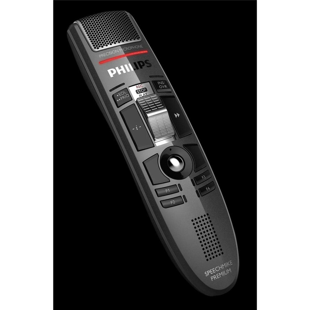 Philips SpeechMike Premium Dictation USB Microphone Slide-Switch