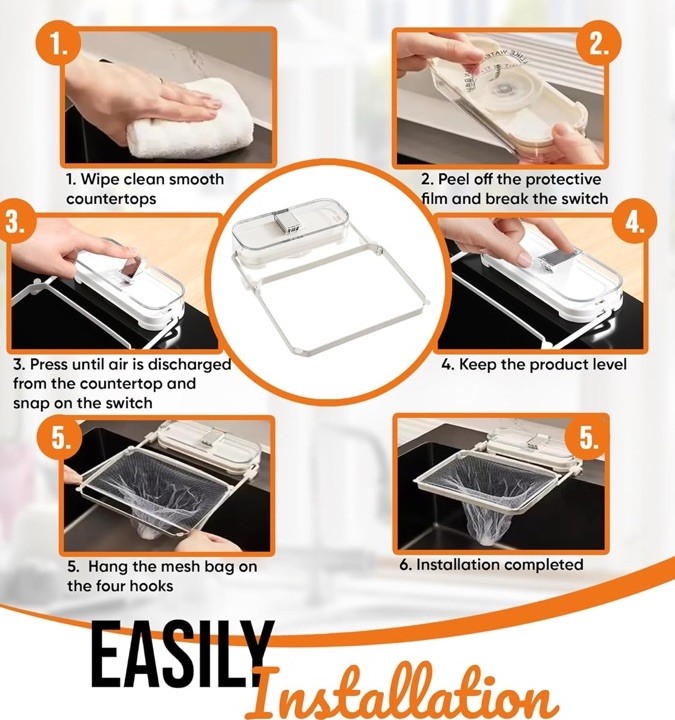 Kitchen Sink Hanging Strainer