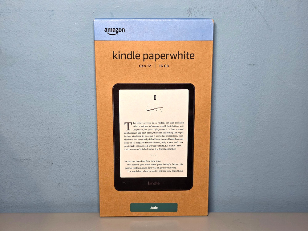 Amazon Kindle Paperwhite (12th Gen) 16GB 7" Screen E-Reader Jade New & Sealed