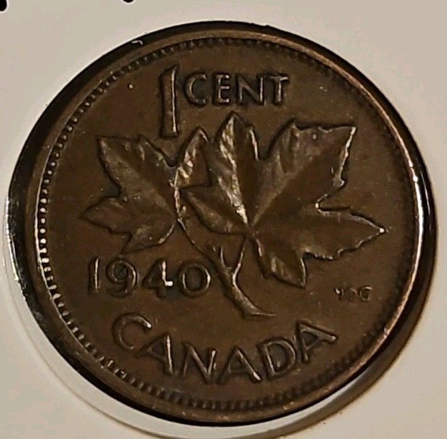 1940 Canada 1 Cent