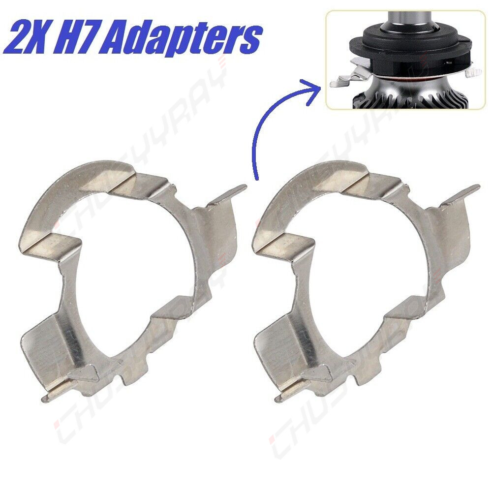 H7 LED Headlight Bulb Adapter Holders Socket Base Retainer Clip for Bens-C