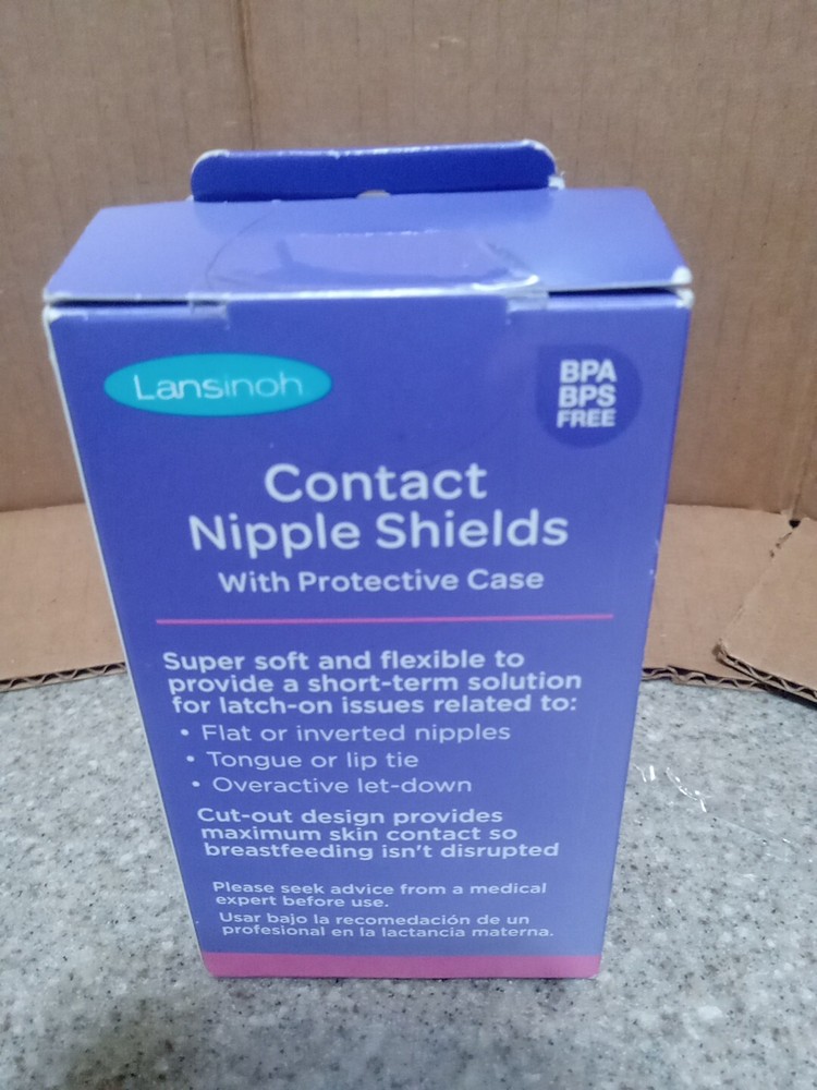 Lansinoh Contact Nipple Shields Size 2 24mm