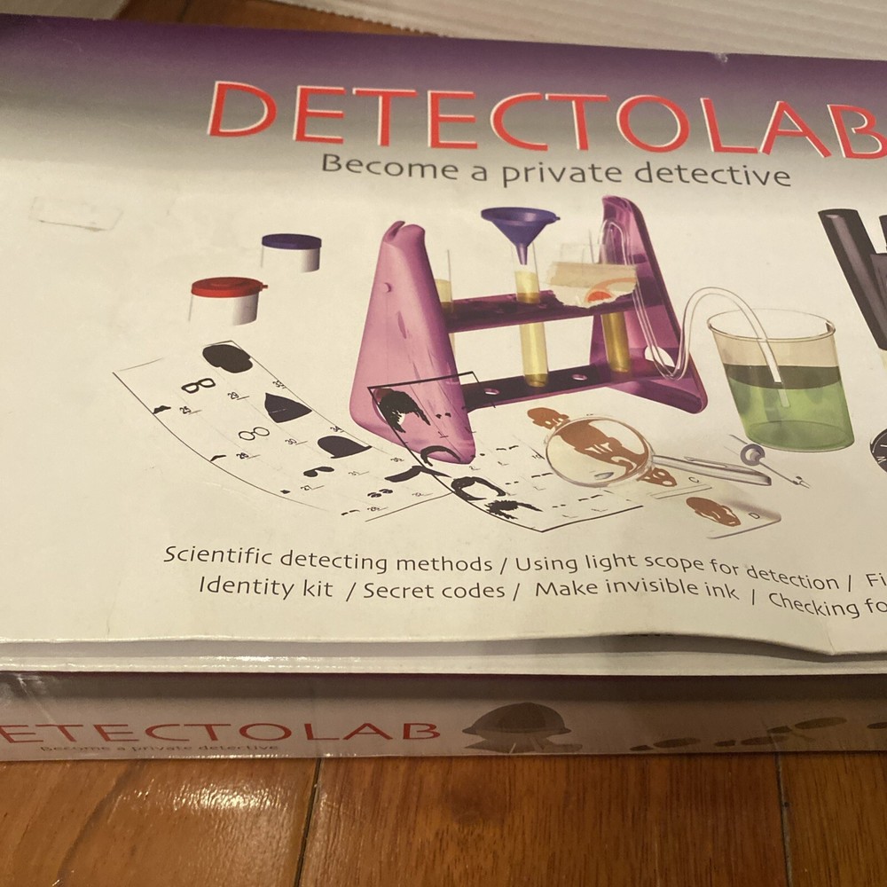 Detectolab Go Science Scientific Detecting Methods For Ages 8+ ELenco
